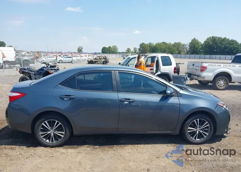 2016 Toyota Corolla Le Plus from USA, damaged, VIN 5YFBURHEXGP485488